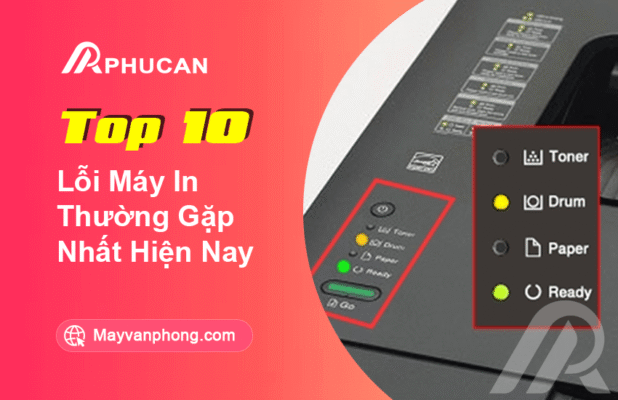 10 Lỗi Máy In Thường Gặp Nhất Hiện Nay
