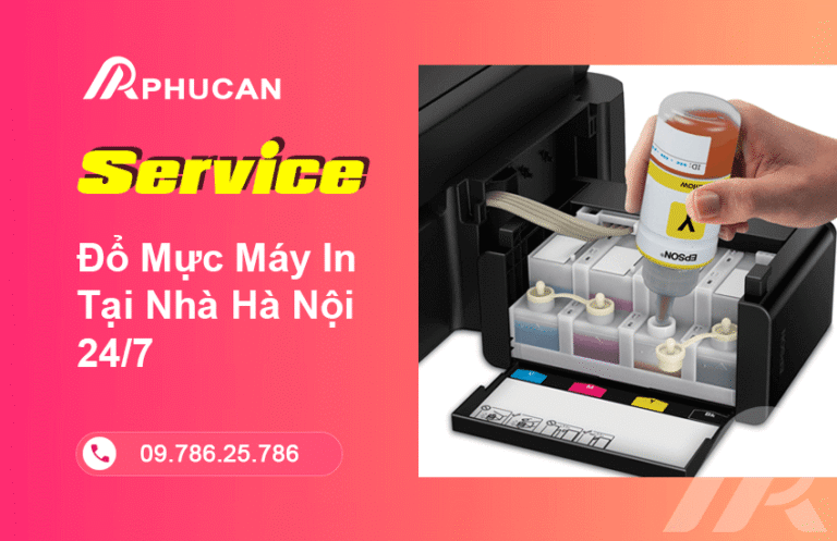 Đổ Mực Máy In Tại Nhà Hà Nội 247