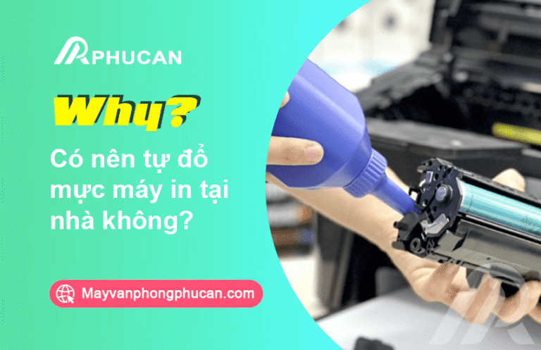 Có nên tự đổ mực máy in tại nhà không