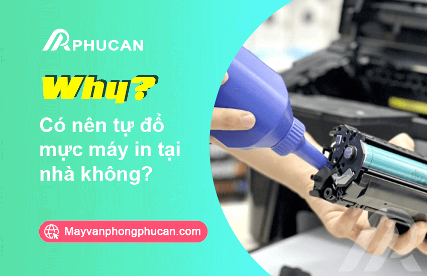 Có nên tự đổ mực máy in tại nhà không