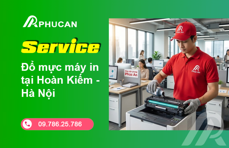 Đổ mực máy in tại Hoàn Kiếm