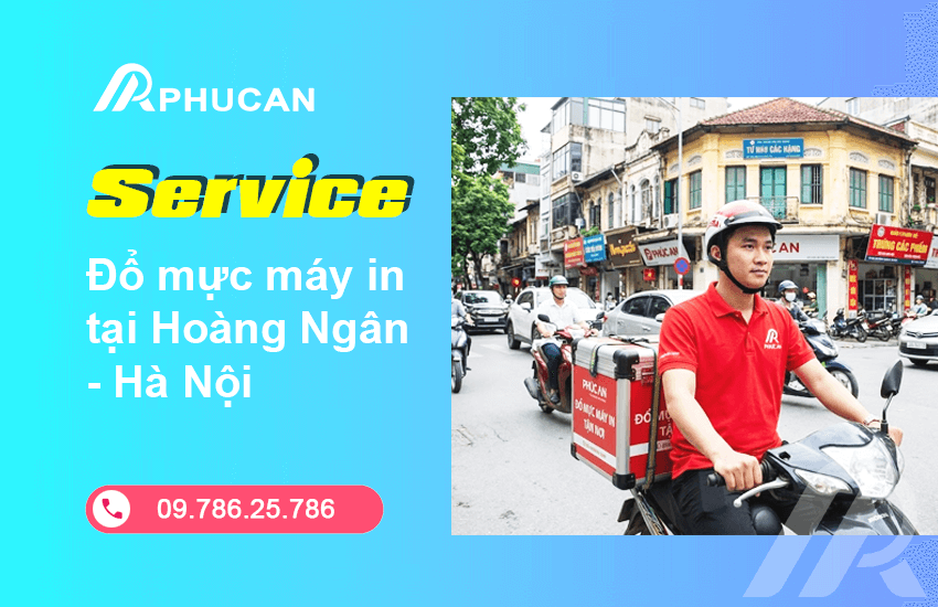 Đổ mực máy in tại Hoàng Ngân