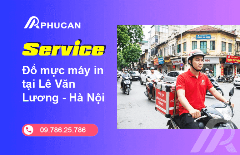 Đổ mực máy in tại Lê Văn Lương