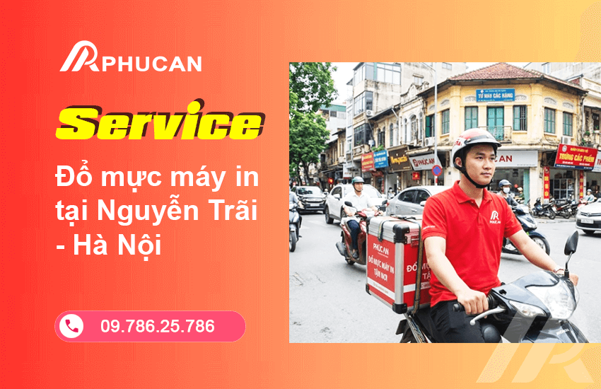 Đổ mực máy in tại Nguyễn Trãi
