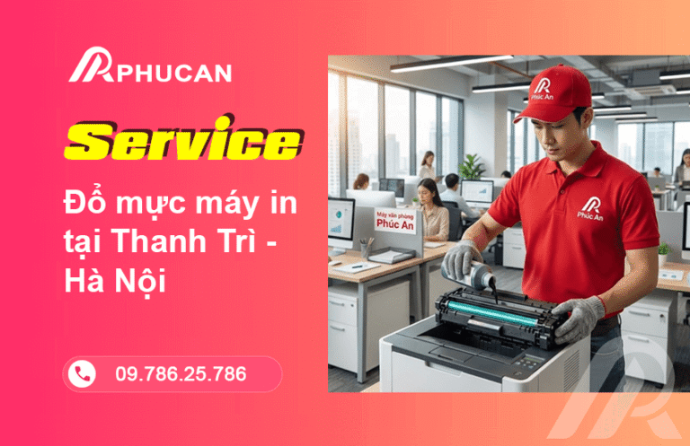 Đổ mực máy in tại Thanh Trì