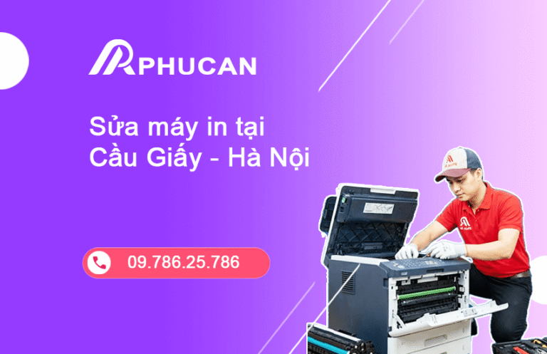 Sửa máy in tại Quận Cầu Giấy