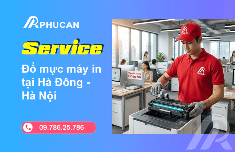 đổ mực máy in tại Hà Đông