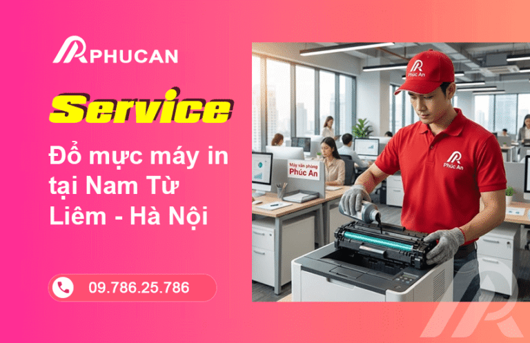 đổ mực máy in tại Nam Từ Liêm