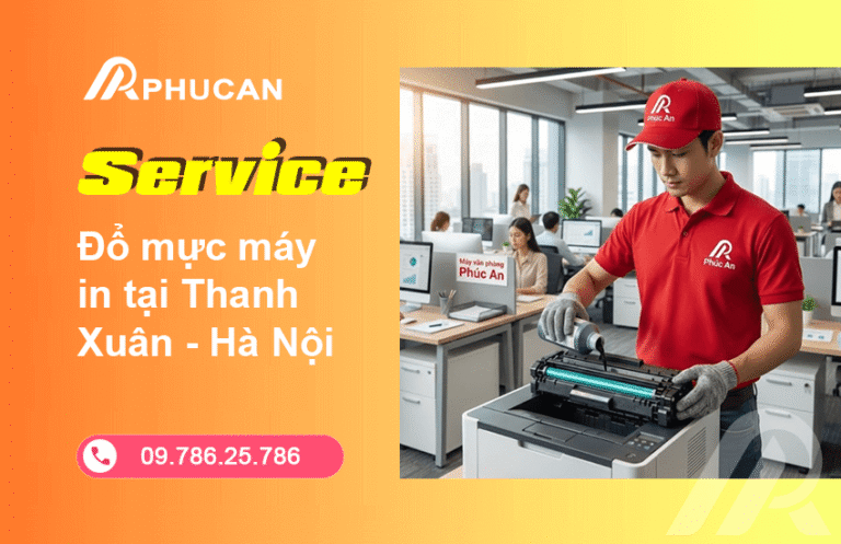 đổ mực máy in tại Thanh Xuân