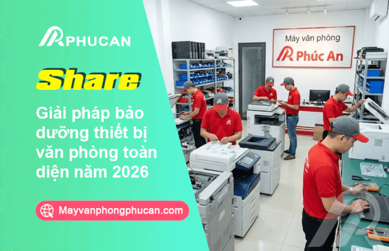 Giải pháp bảo dưỡng thiết bị văn phòng