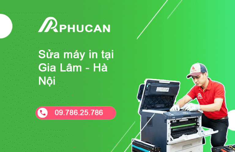 Sửa máy in tại Gia Lâm