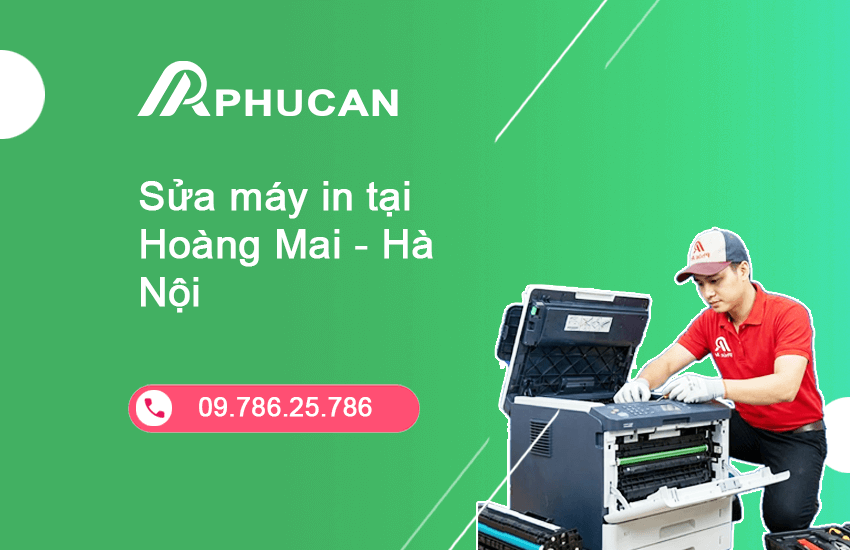 Sửa máy in tại Hoàng Mai