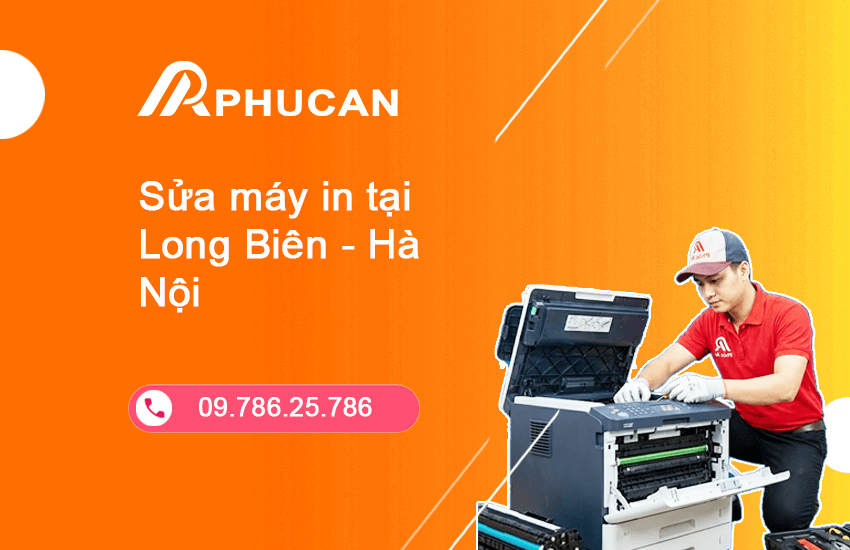 Sửa máy in tại Long Biên