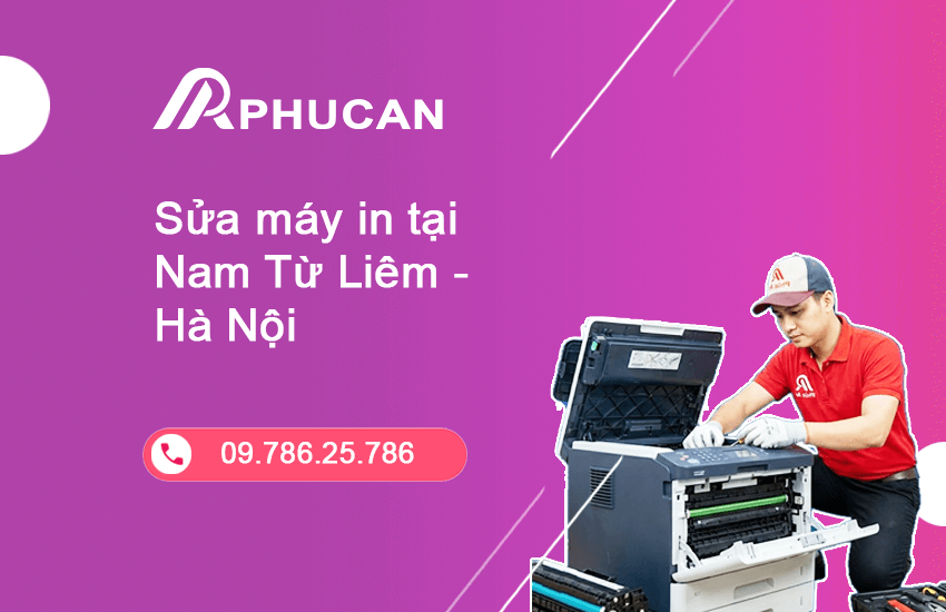 Sửa máy in tại Nam Từ Liêm