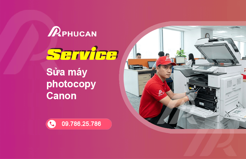 Sửa máy photocopy Canon
