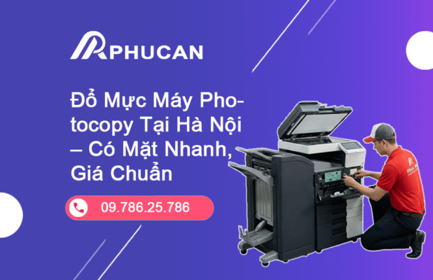 đổ mực máy photocopy tại Hà Nội