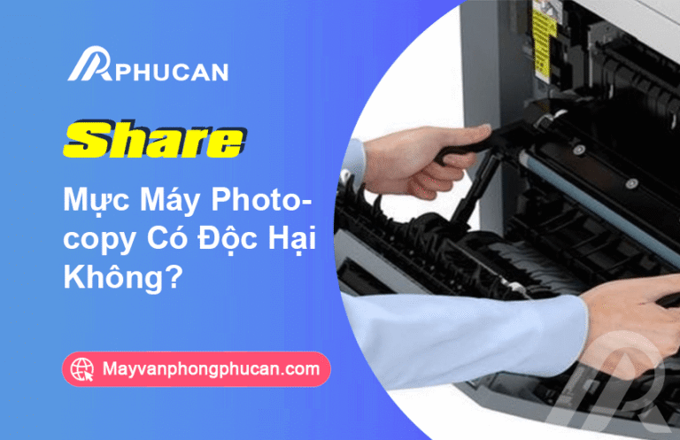 mực máy photocopy có độc hại không