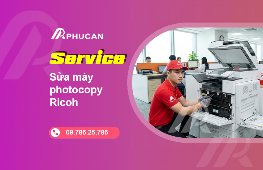 sửa máy photocopy Ricoh