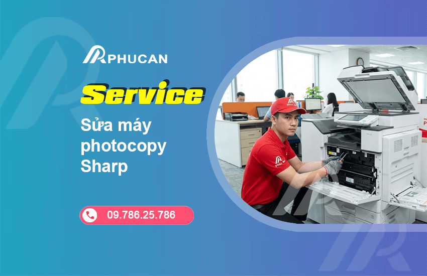 sửa máy photocopy Sharp