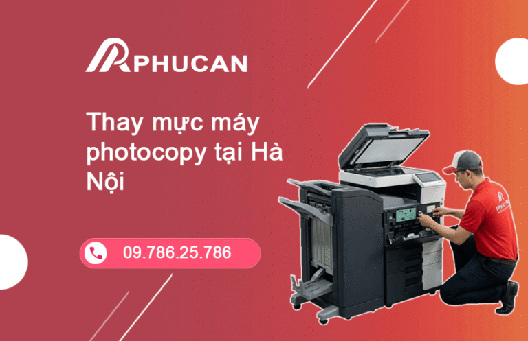 thay mực máy photocopy tại Hà Nội