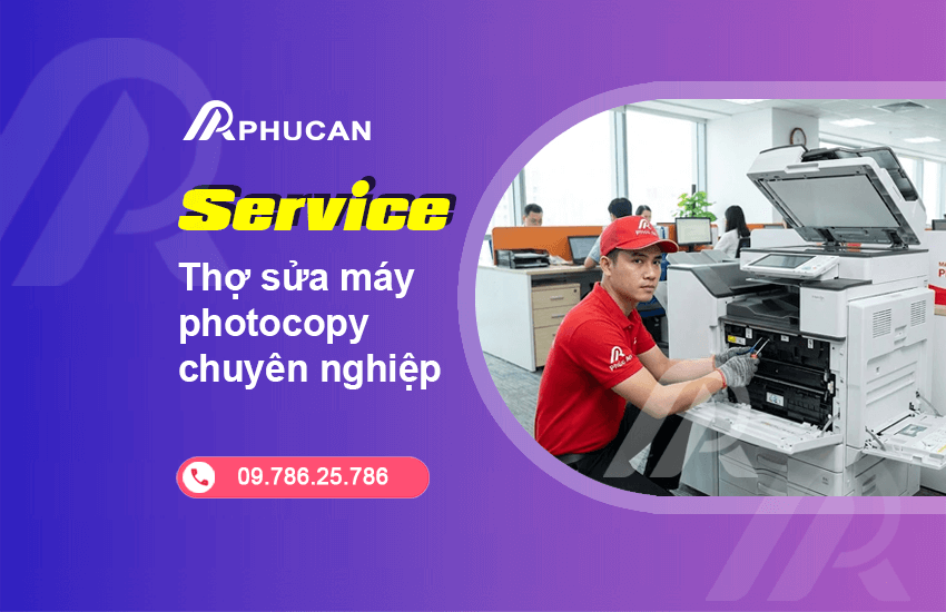 thợ sửa máy photocopy