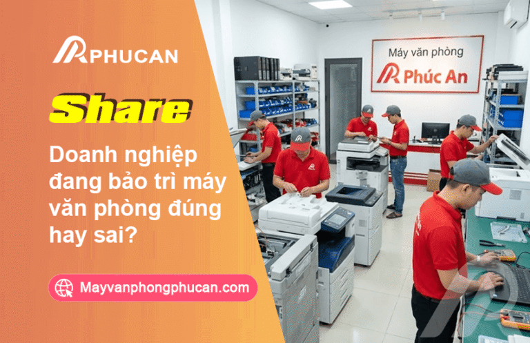Bảo trì máy văn phòng đúng cách