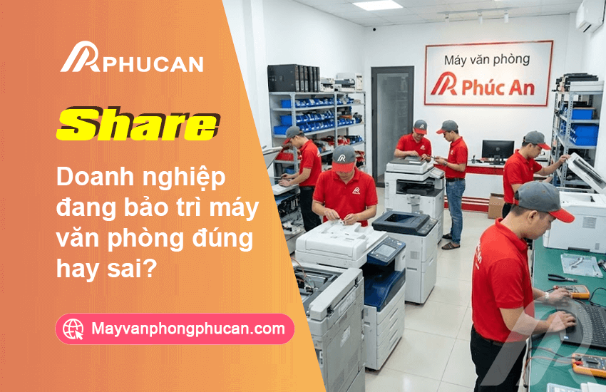 Bảo trì máy văn phòng đúng cách