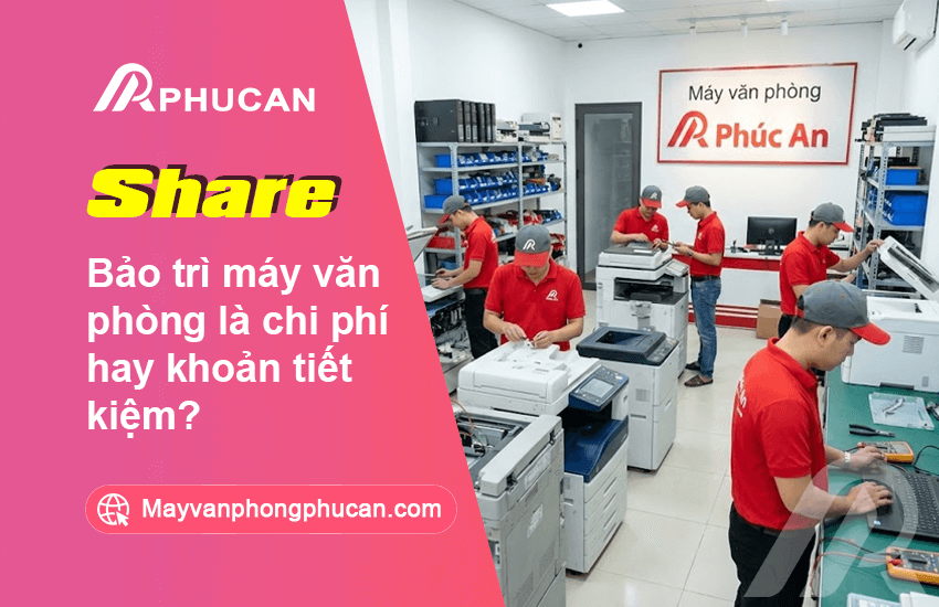 Chi phí bảo trì máy văn phòng