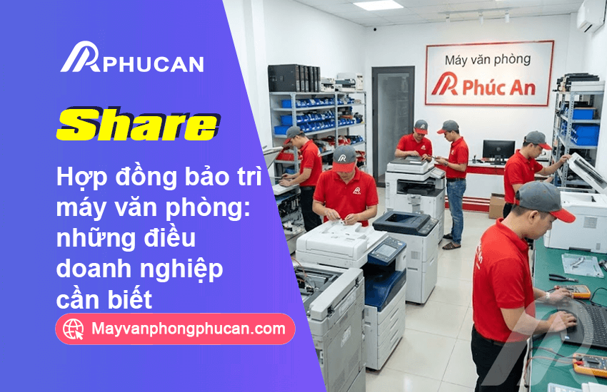 Hợp đồng bảo trì máy văn phòng
