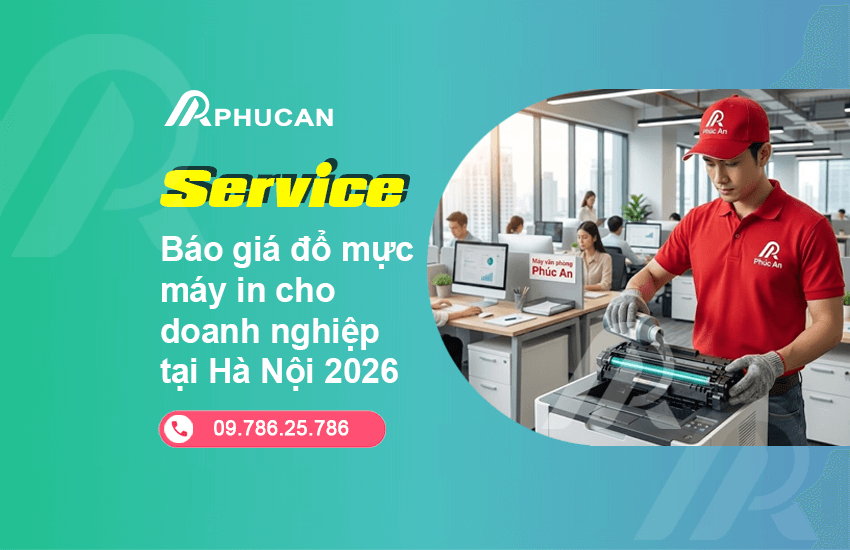 ĐỊA CHỈ CUNG CẤP DỊCH VỤ ĐỔ MỰC MÁY IN TẬN NƠI NHANH CHÓNG VÀ TIỆN LỢI