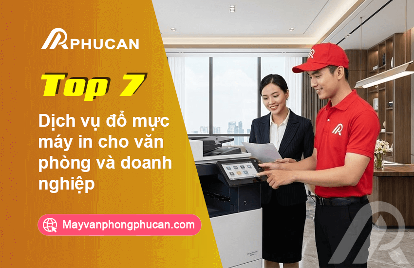 đổ mực máy in văn phòng