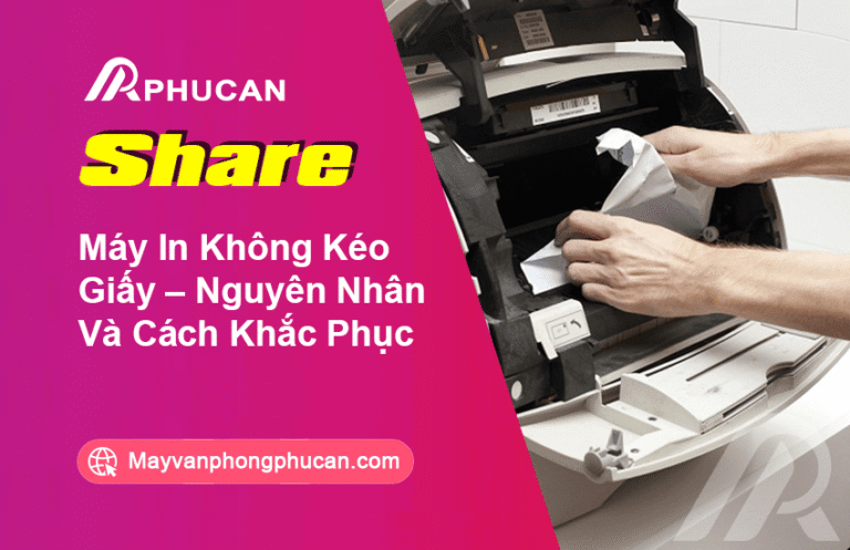 Máy In Không Kéo Giấy