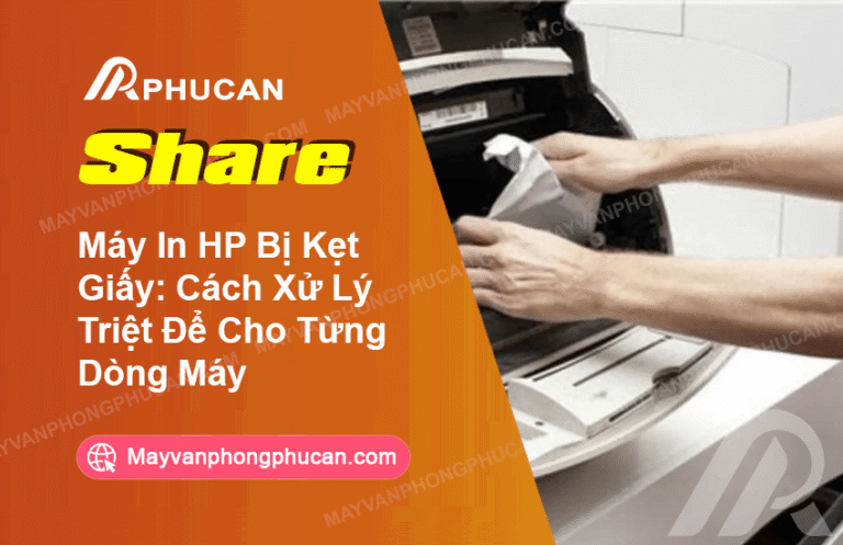 máy in HP bị kẹt giấy