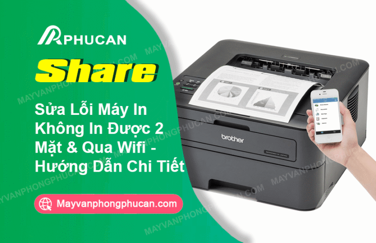 máy in không in được qua wifi