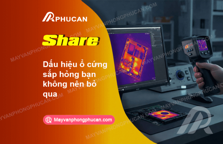 dấu hiệu ổ cứng hỏng