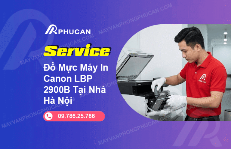 đổ mực máy in Canon LBP 2900B