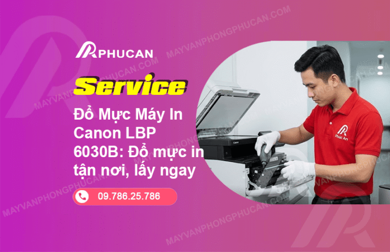 đổ mực máy in Canon LBP 6030B