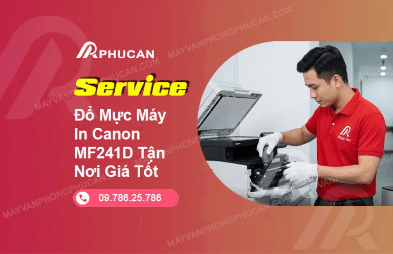 đổ mực máy in Canon MF241D