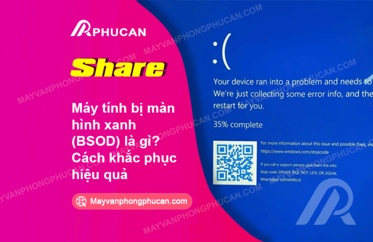 lỗi màn hình xanh Windows