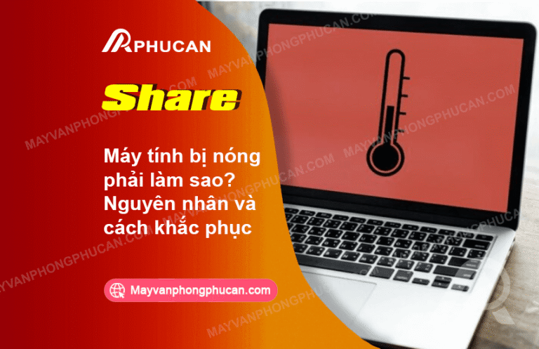 máy tính bị nóng