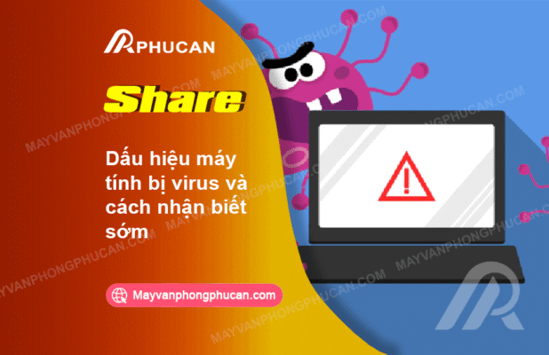 máy tính bị virus