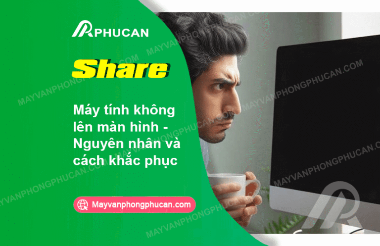 máy tính không lên màn hình