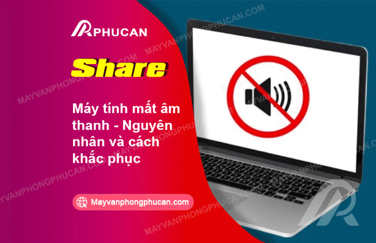 máy tính mất âm thanh