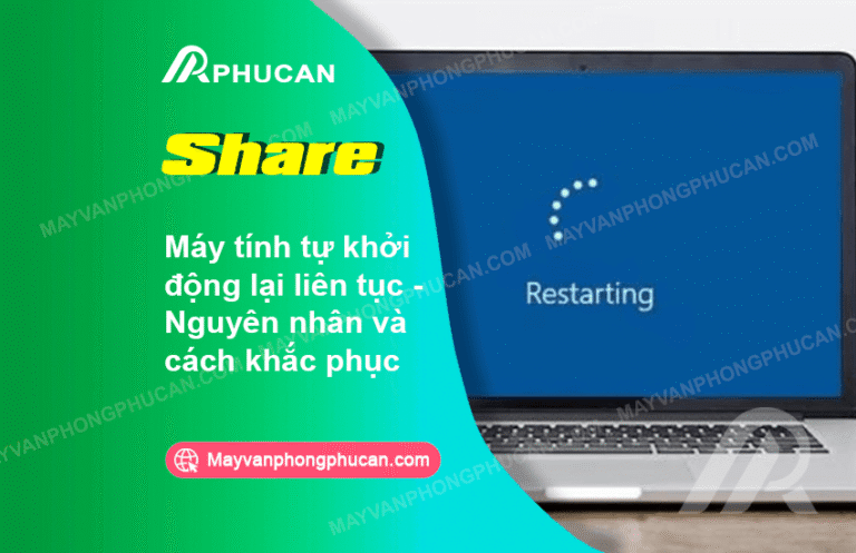 máy tính tự khởi động lại