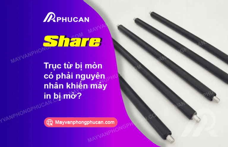 trục từ bị mòn