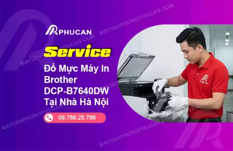 đổ mực máy in Brother DCP-B7640DW