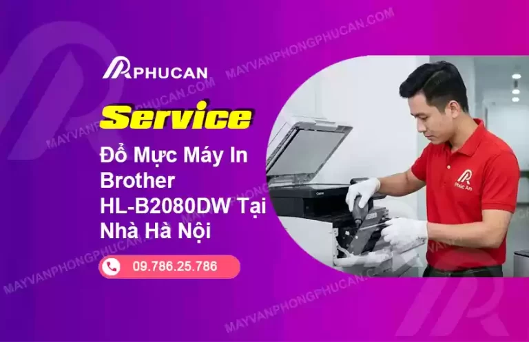 đổ mực máy in Brother HL-B2080DW