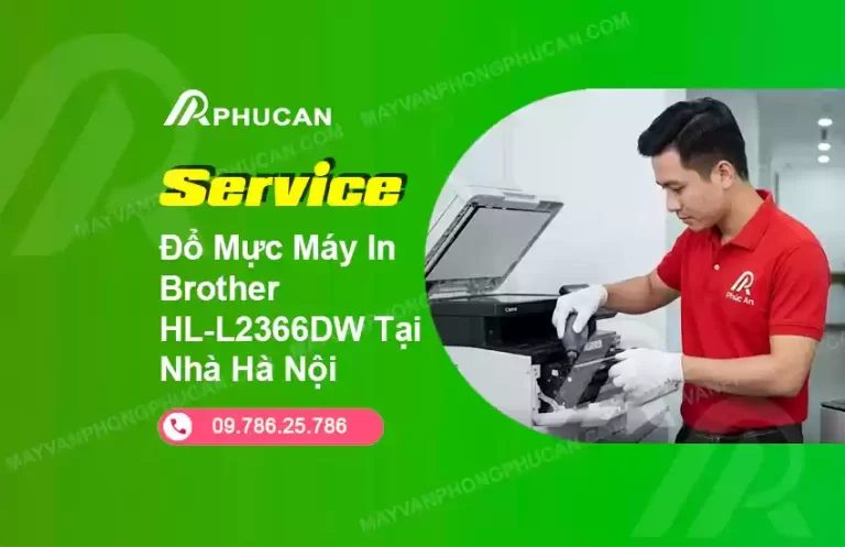 đổ mực máy in Brother HL-L2366DW