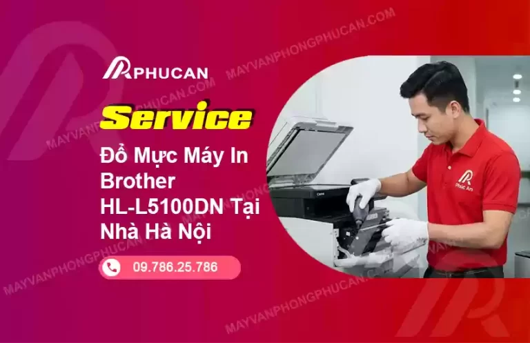 đổ mực máy in Brother HL-L5100DN