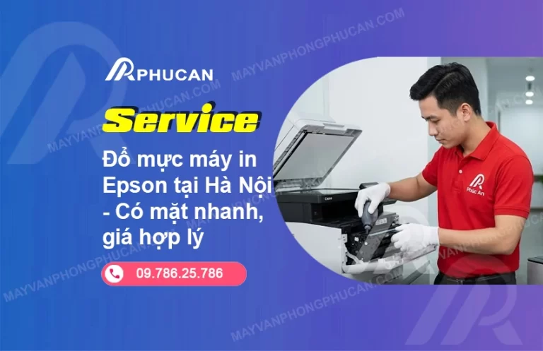 đổ mực máy in Epson